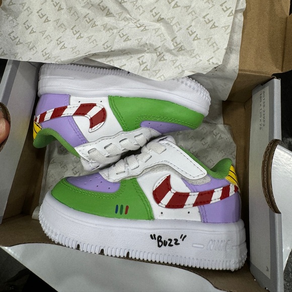 Buzz light year Nike shoes size 4C